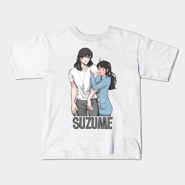 Suzume No Tojimari #7 Kids T-Shirt by TheDClub70